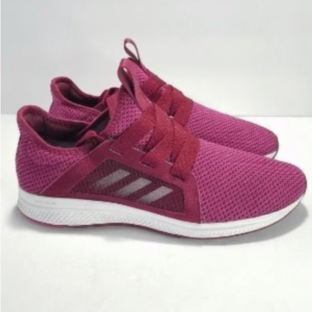 Adidas Edge Lux, Pink and White, Like New Women’s Size 9.